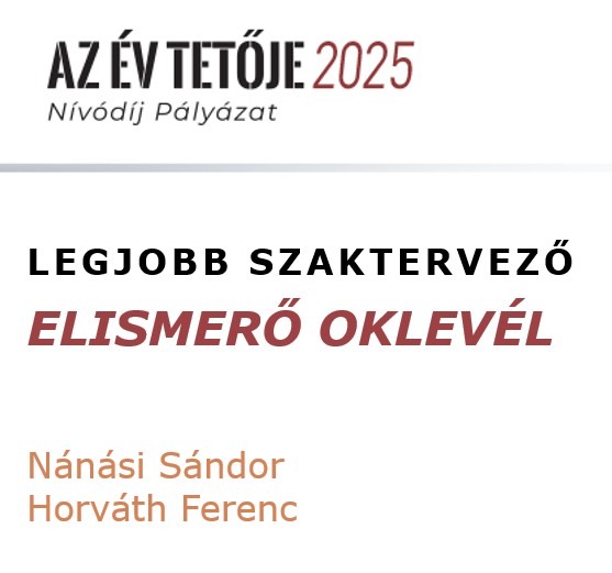 Elismerő oklevél Nánási Sándor